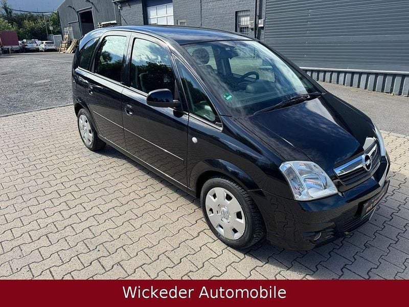 Schwarz Gebraucht 2008 Opel Meriva Edition Van / Kleinbus | 2.990 € (Teuer) - Bild 1/4