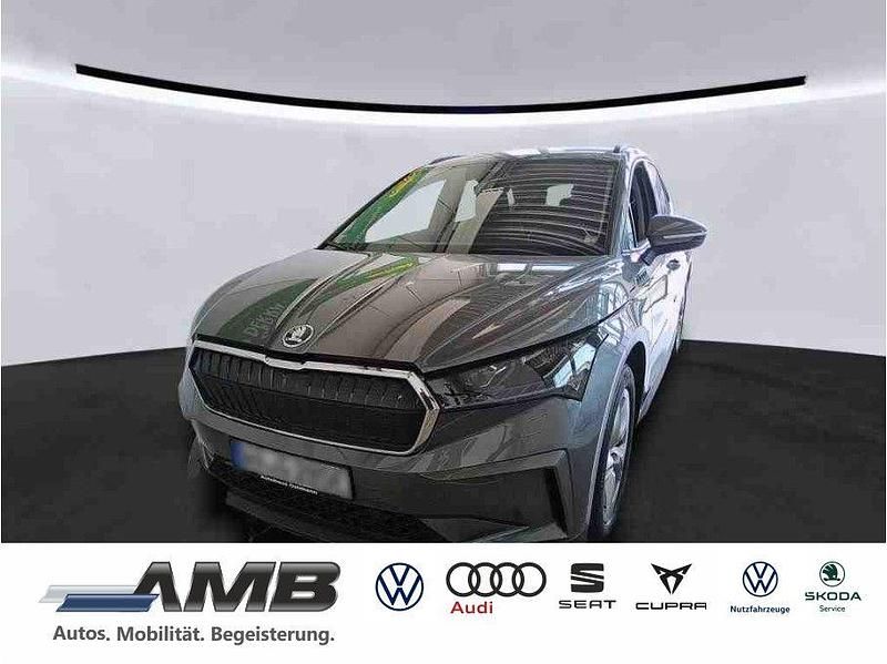 Grau Gebraucht 2022 Skoda Enyaq iV Suite SUV | 27.840 € (Fairer Preis) - Bild 1/3
