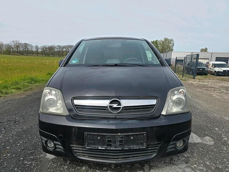 Gebraucht Opel Meriva 90 PS (66 kW) 2009 Schwarz Van / Kleinbus