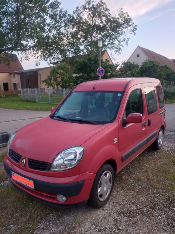 Rot Gebraucht 2006 Renault Kangoo Van / Kleinbus | 1.200 € (Superpreis) - Bild 1/4