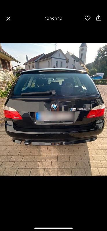 Gebraucht BMW 520 180 PS (132 kW) 2008 Schwarz Kombi