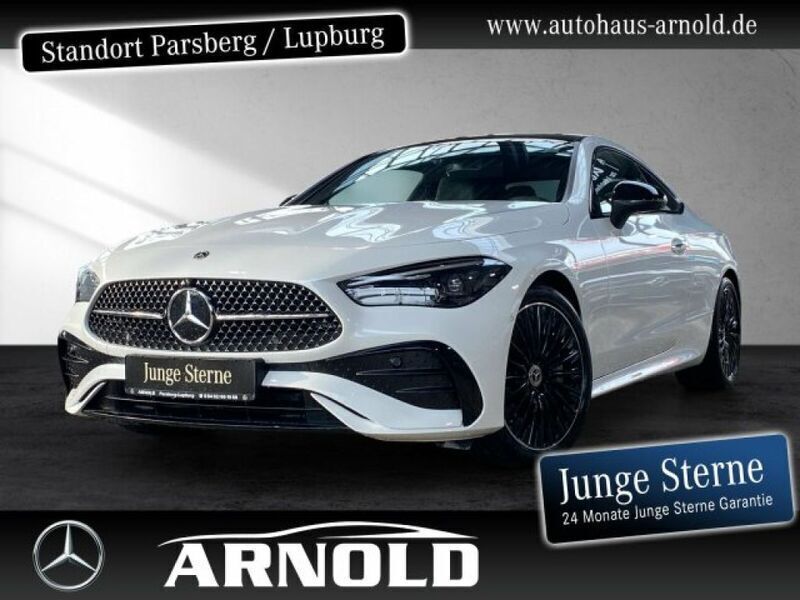 Manufaktur opalithweiss bright (metallic) Gebraucht 2023 Mercedes 450 Coupé | 67.740 € (Guter Preis) - Bild 1/4