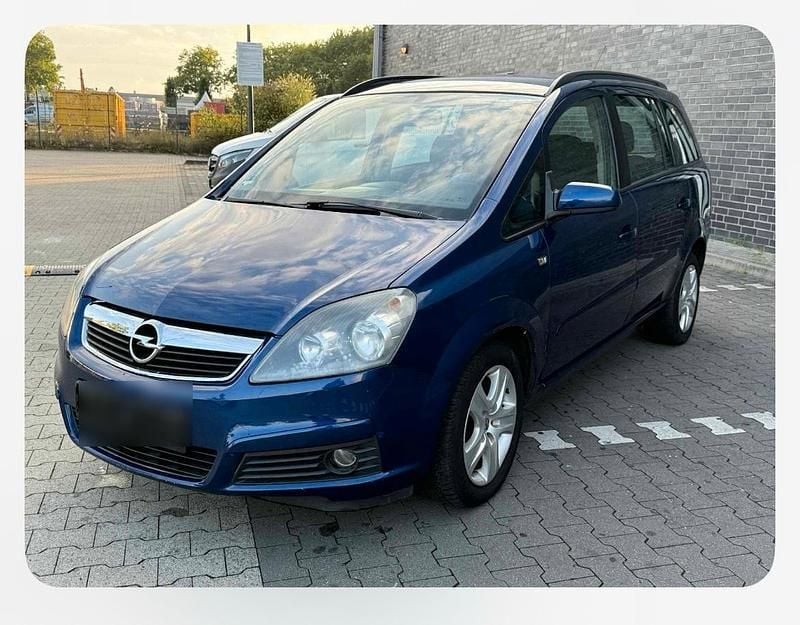 Blau Gebraucht 2006 Opel Zafira Van / Kleinbus | 1.500 € (Teuer) - Bild 1/4