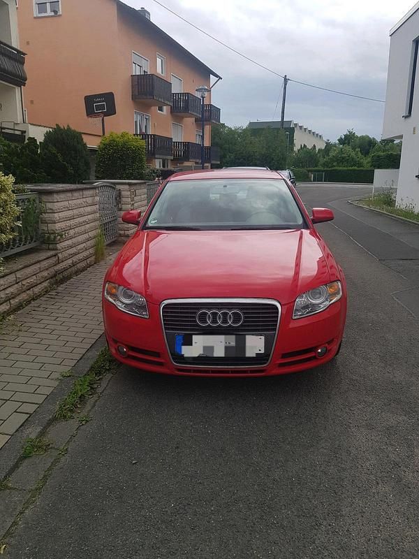 Rot Gebraucht 2007 Audi A4 Limousine | 4.600 € (Guter Preis) - Bild 1/4
