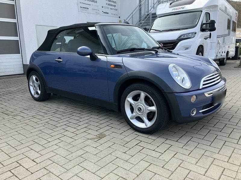 Used Mini Cooper Cabriolet 116 HP (85 kW) 2004 Blue Cabriolet