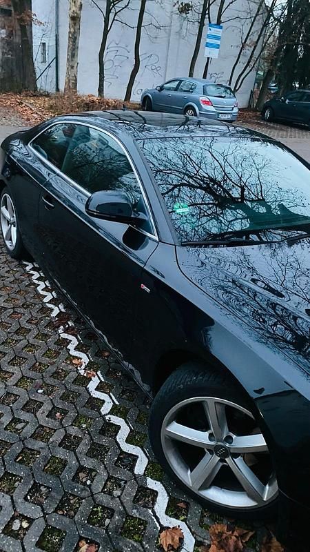 Gebraucht Audi A5 170 PS (125 kW) 2008 Schwarz Coupé