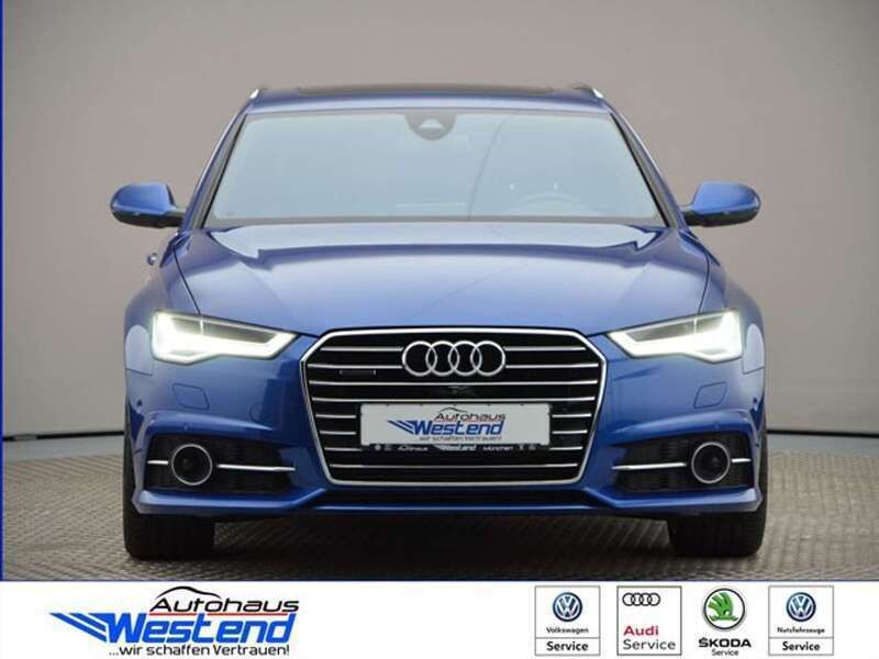 Blau Gebraucht 2015 Audi A6 Competition Kombi | 35.900 € - Bild 1/4