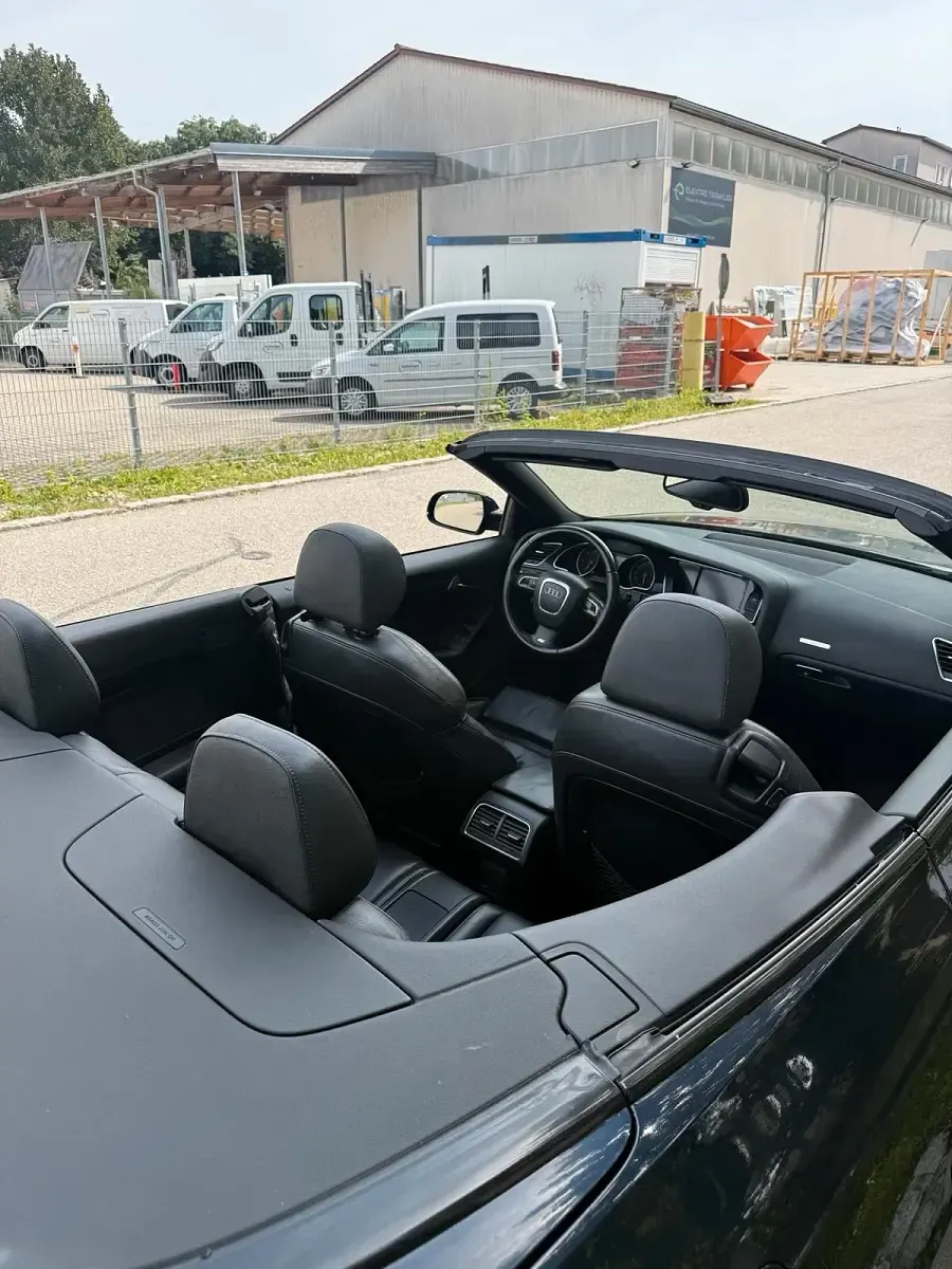 Gebraucht Audi A5 Cabriolet S-Line 239 PS (175 kW) 2009 Blau Cabrio