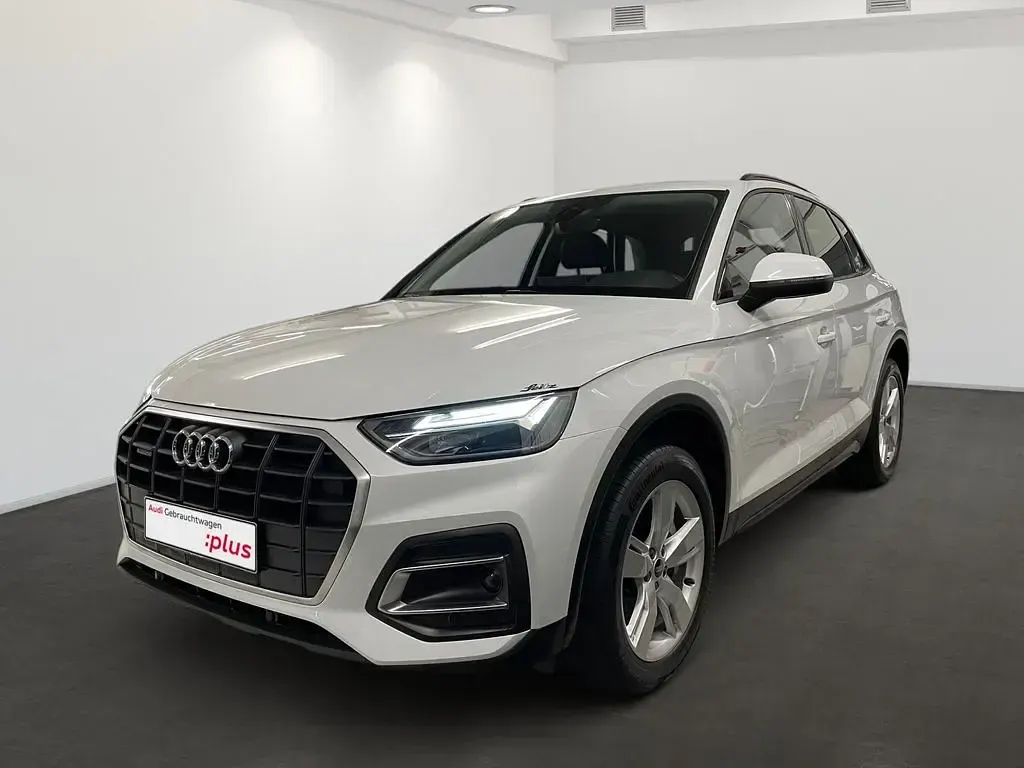 Gebraucht Audi Q5 299 PS (219 kW) 2022 Gletscherweiß metallic SUV
