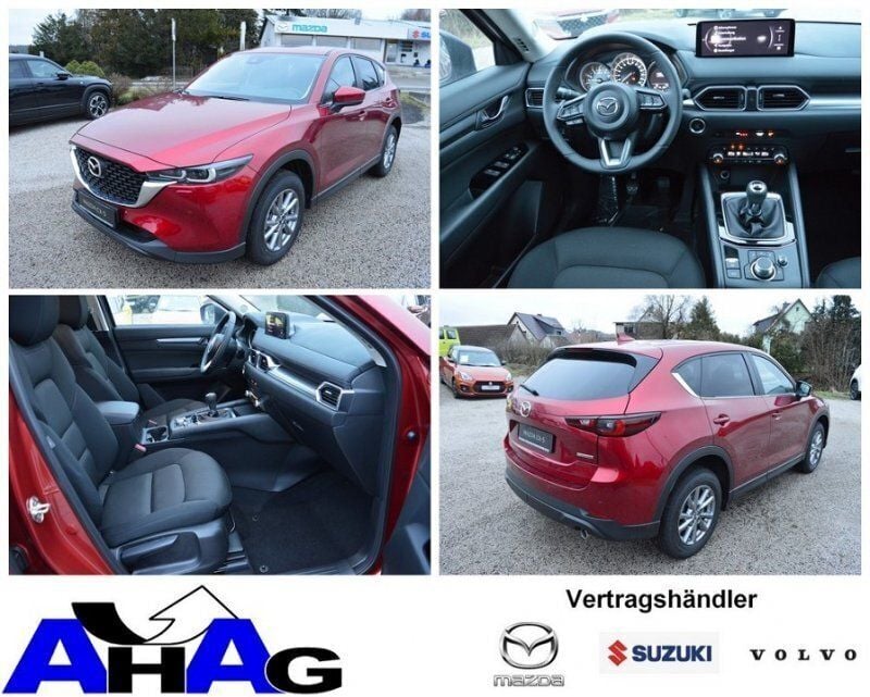 Rot Gebraucht 2024 Mazda CX-5 Center-Line SUV | 31.450 € (Fairer Preis) - Bild 1/4