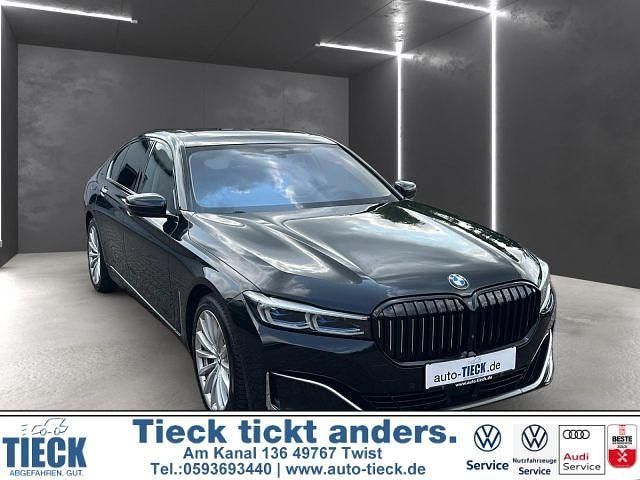 Gebraucht BMW 740L 340 PS (250 kW) 2022 Schwarz Limousine