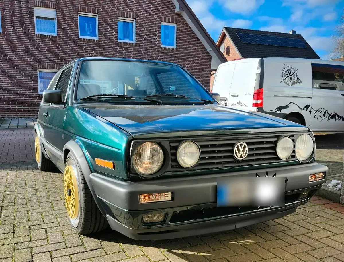 Gebraucht VW Golf III 72 PS (52 kW) 1991 Grün Kleinwagen