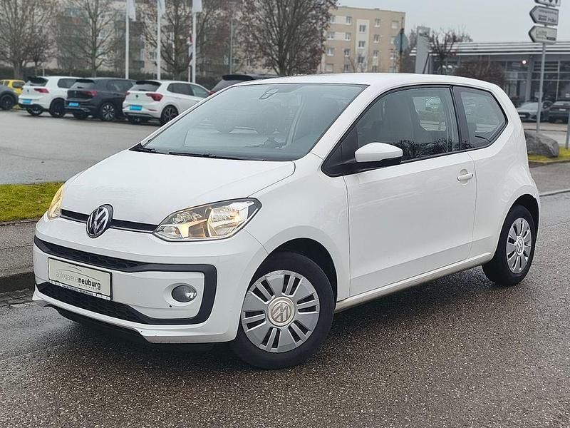 Weiß Gebraucht 2019 VW up! move up! Kleinwagen | 3.900 € (Fairer Preis) - Bild 1/4