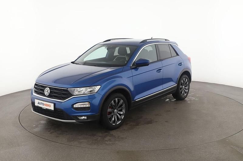 Blau Gebraucht 2019 VW T-Roc Sportline SUV | 20.640 € (Fairer Preis) - Bild 1/3