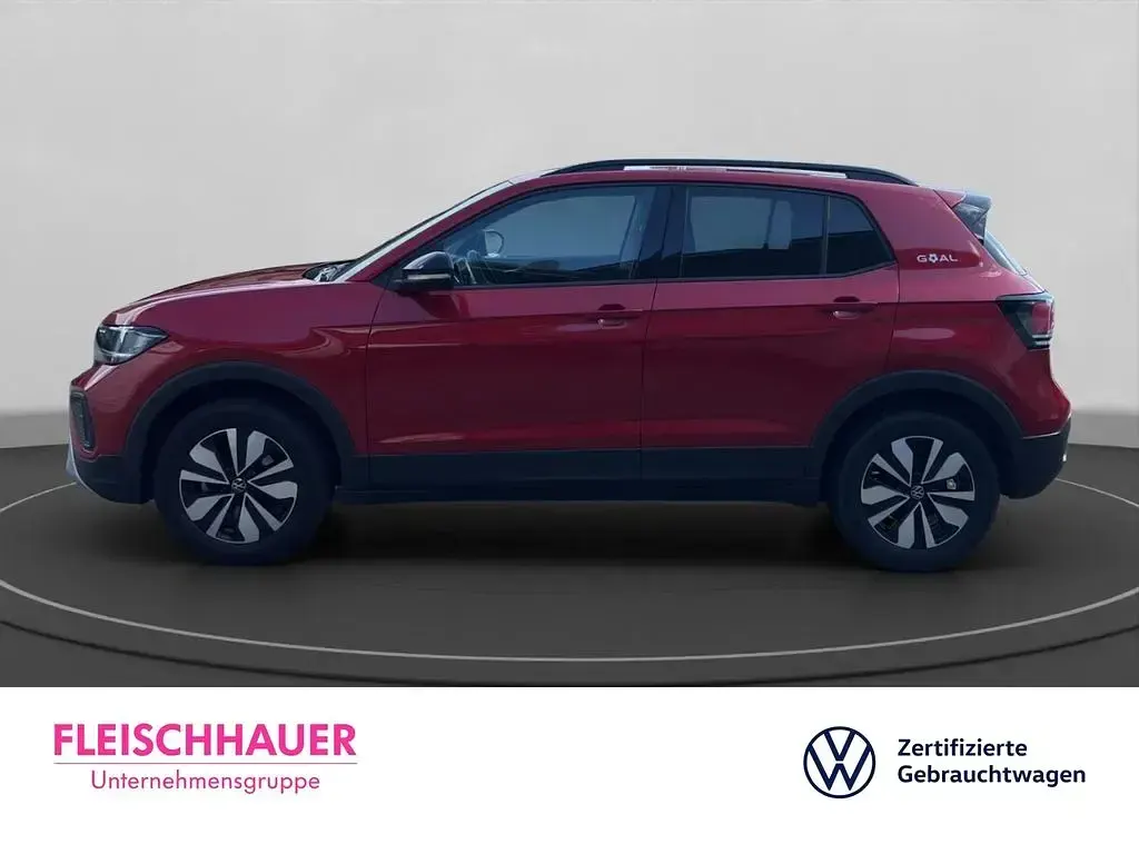 Gebraucht VW T-Cross Goal 95 PS (69 kW) 2025 Rot SUV