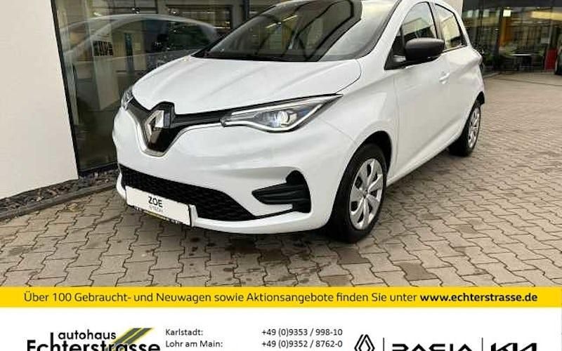 Gletscherweiß Gebraucht 2021 Renault Zoe Life Kleinwagen | 12.679 € (Guter Preis) - Bild 1/4