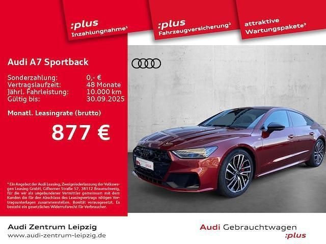 Grenadinerot metallic Gebraucht 2025 Audi A7 Sportback Ambiente Kleinwagen | 67.890 € (Guter Preis) - Bild 1/3