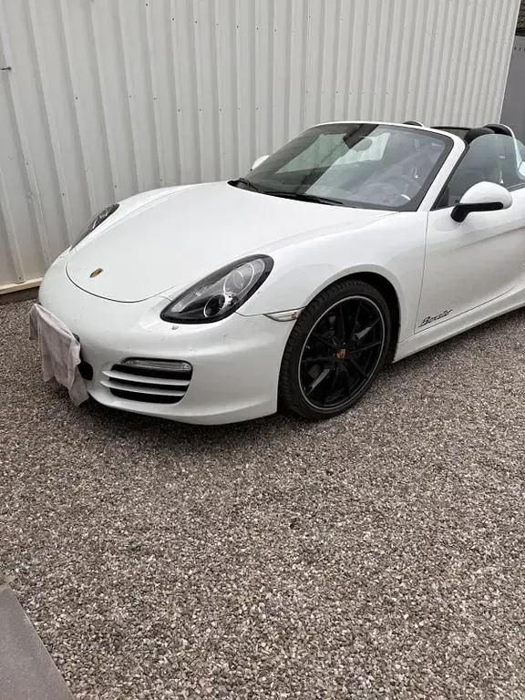Gebraucht Porsche Boxster 265 PS (194 kW) 2014 Weiß Cabrio