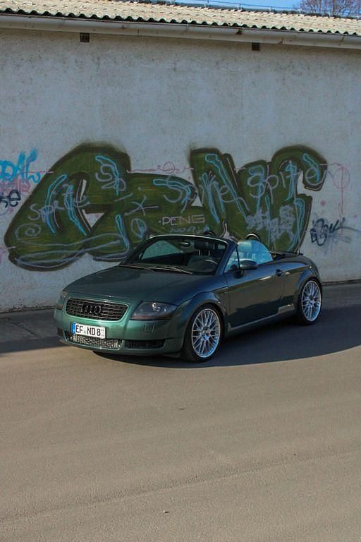 Grün Gebraucht 2000 Audi TT Roadster Comfort Cabrio | 7.500 € (Teuer) - Bild 1/4
