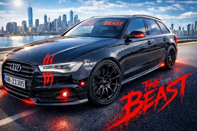 Schwarz Gebraucht 2016 Audi A6 S-Line Kombi | 14.800 € (Guter Preis) - Bild 1/4