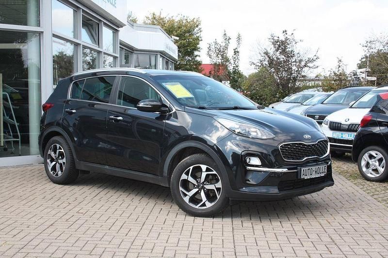 Schwarz Gebraucht 2020 Kia Sportage DREAM-TEAM Edition SUV | 16.950 € (Fairer Preis) - Bild 1/4