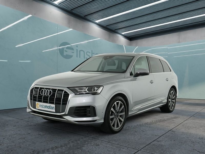 Silber Gebraucht 2021 Audi Q7 SUV | 45.286 € (Superpreis) - Bild 1/4