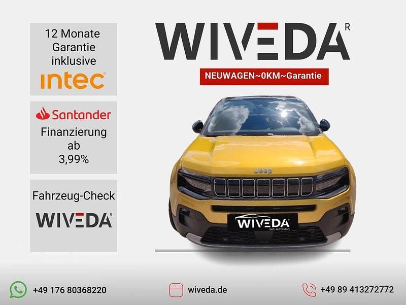 Gelb Neu 2025 Jeep Avenger EV Summit SUV | 31.999 € (Superpreis) - Bild 1/4