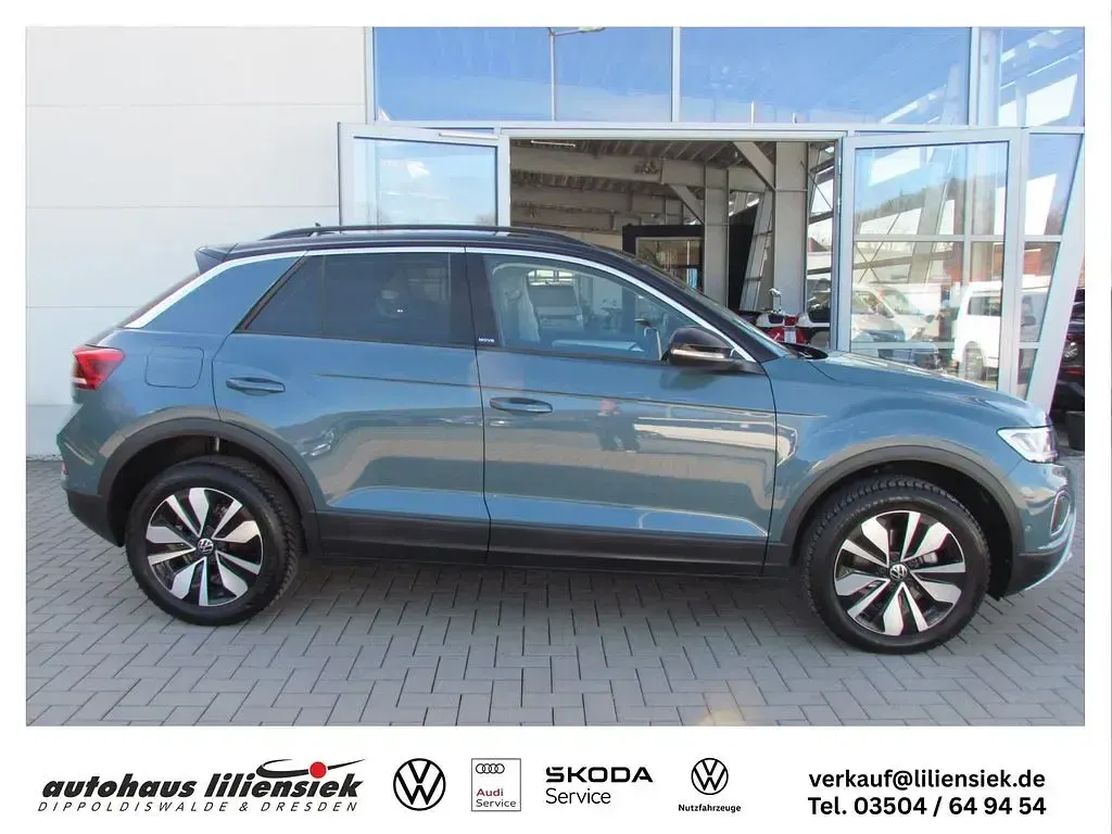 Gebraucht VW T-Roc Move 150 PS (110 kW) 2024 Blau SUV