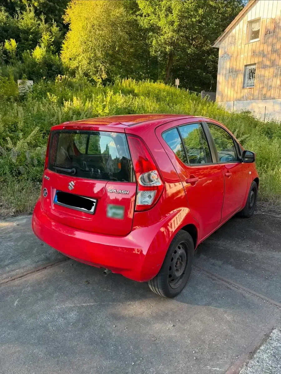 Gebraucht Suzuki Splash 65 PS (47 kW) 2008 Rot Kleinwagen