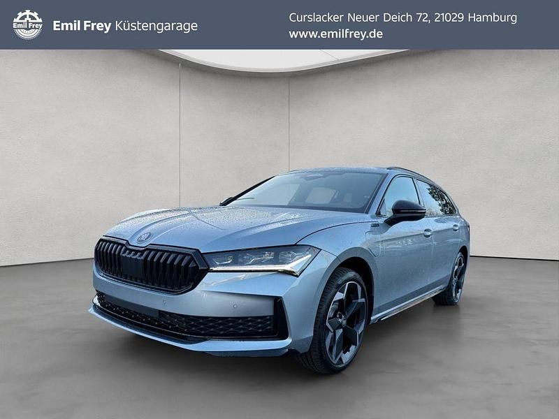 Silber Neu 2026 Skoda Superb SportLine Kombi | 50.990 € (Fairer Preis) - Bild 1/4