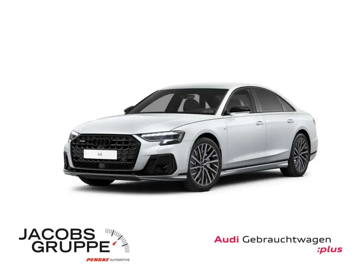 Gebraucht Audi A8 Ambiente 286 PS (210 kW) 2022 Gletscherweiß metallic Limousine