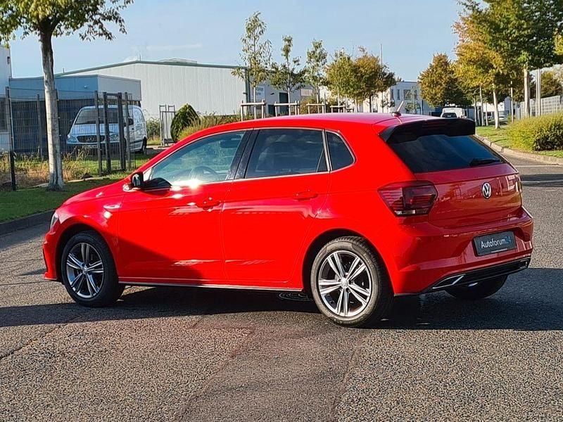 Gebraucht VW Polo Highline 95 PS (69 kW) 2018 Rot Kleinwagen
