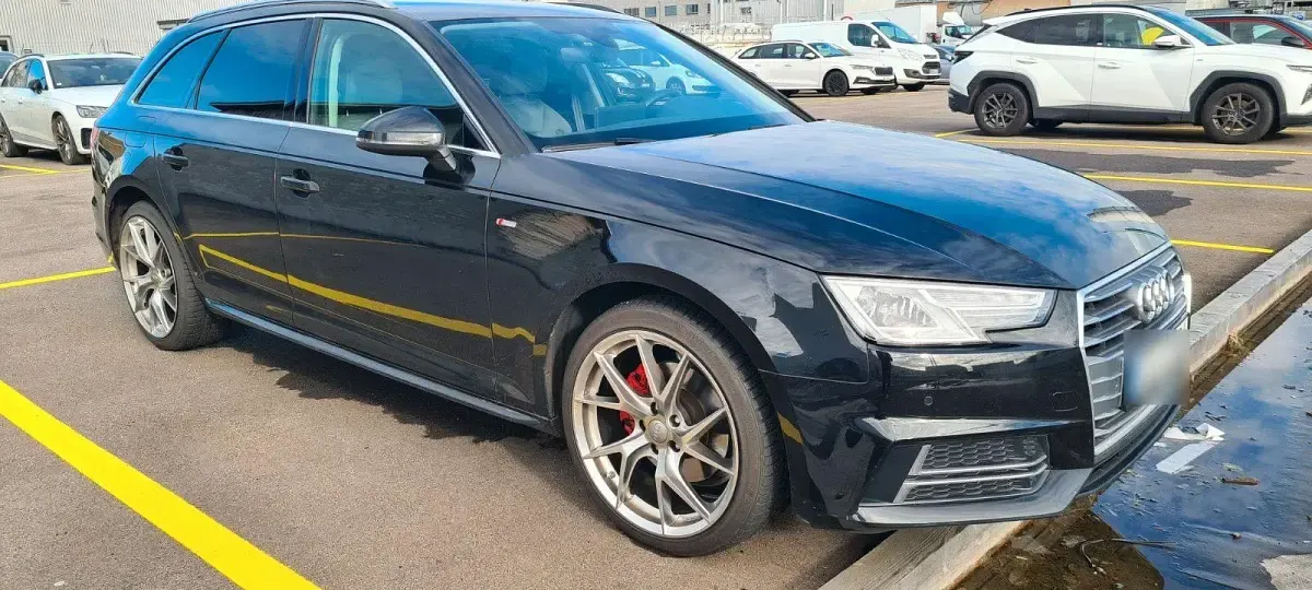 Używany Audi A4 S-Line 190 KM (139 kW) 2016 Czarny Kombi