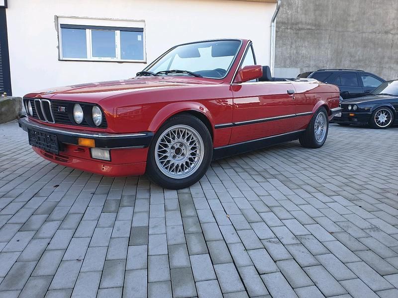 Rot Gebraucht 1987 BMW 325 Cabriolet Cabrio | 19.700 € - Bild 1/4