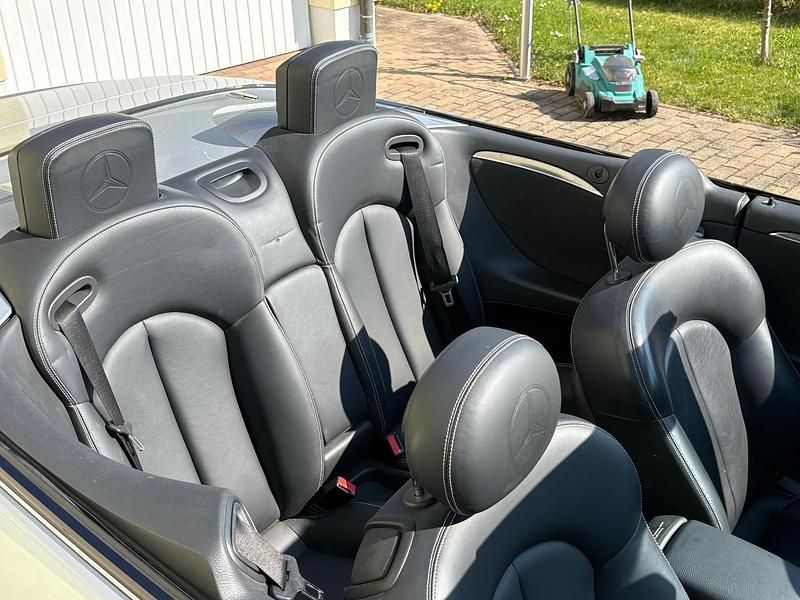 Gebraucht Mercedes CLK200 120 PS (88 kW) 2003 Silber Cabrio