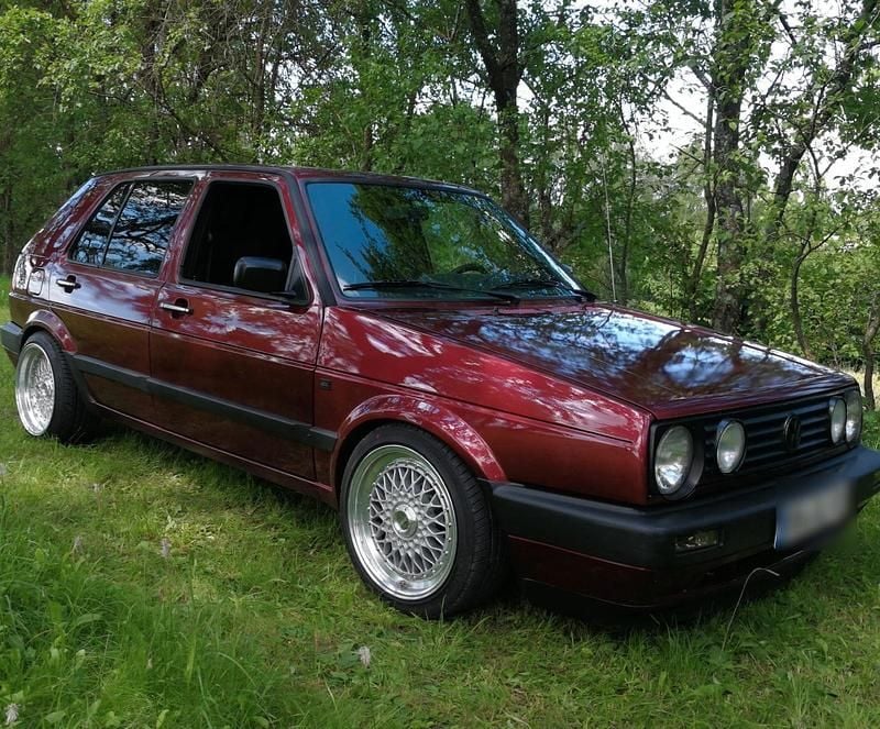 Rot Gebraucht 1991 VW Golf II Kleinwagen | 6.750 € - Bild 1/4