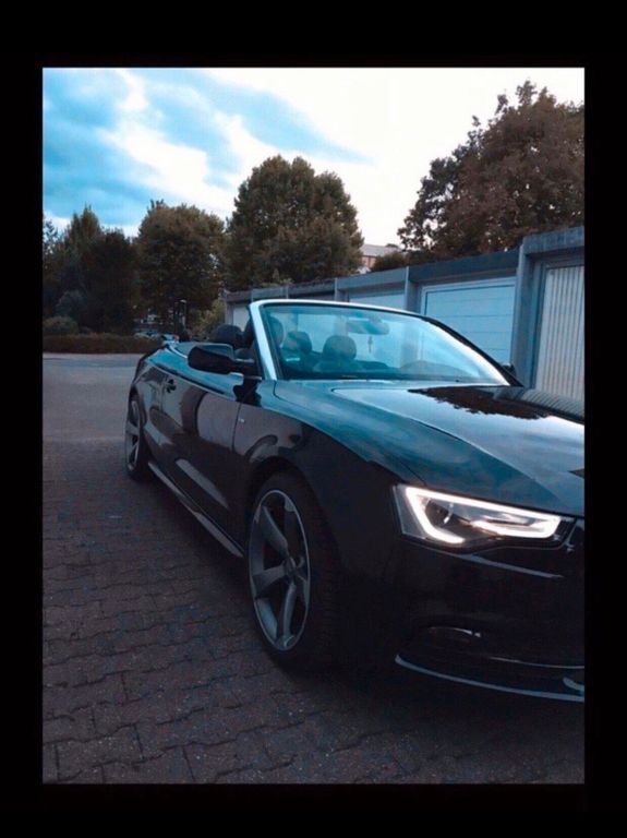 Schwarz Gebraucht 2013 Audi A5 Cabriolet Sport Cabrio | 16.000 € (Fairer Preis) - Bild 1/4