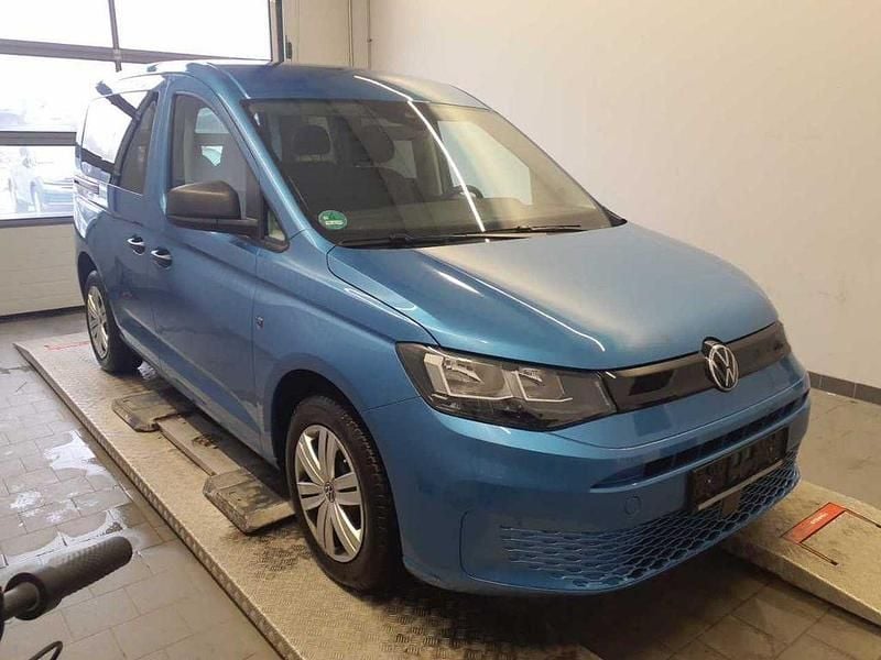 Gebraucht VW Caddy Basis 114 PS (83 kW) 2021 Blau Van / Kleinbus