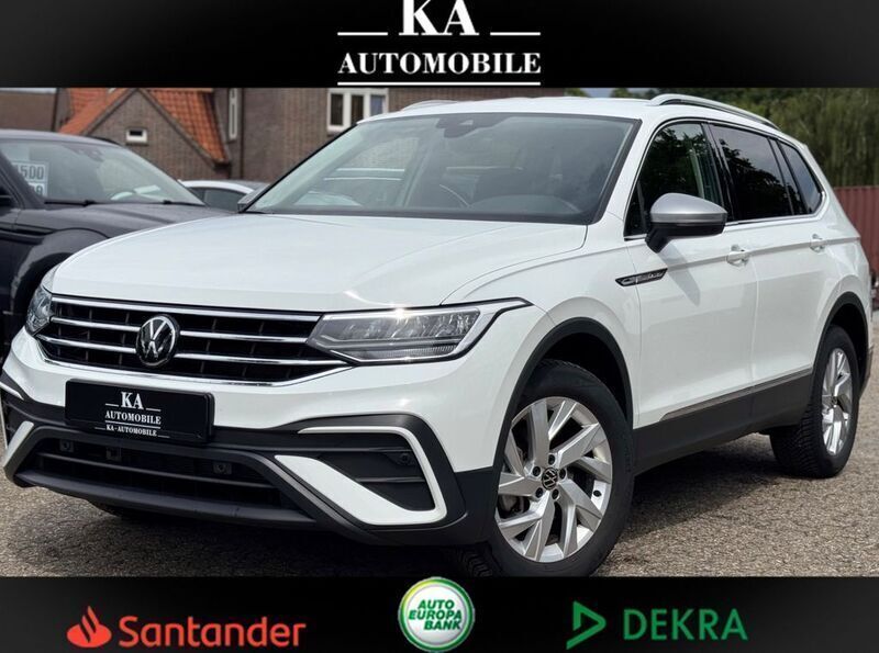 Weiß Gebraucht 2024 VW Tiguan Allspace Life SUV | 33.999 € (Guter Preis) - Bild 1/4