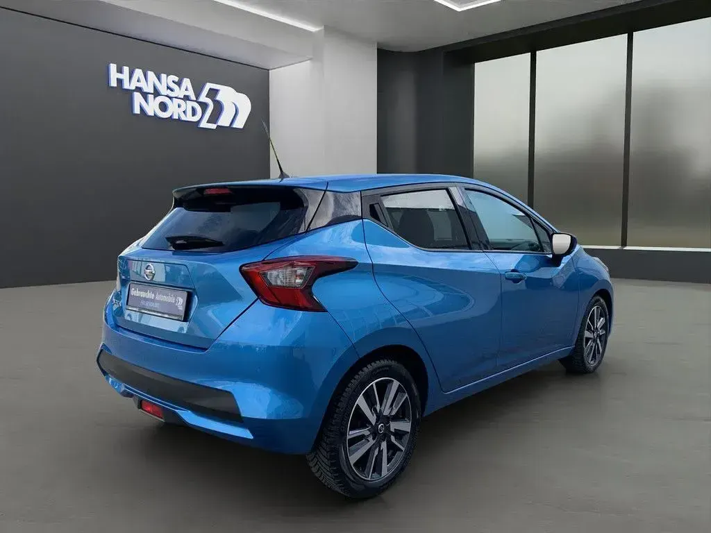 Gebraucht Nissan Micra N-Connecta 101 PS (74 kW) 2019 Blau Kleinwagen