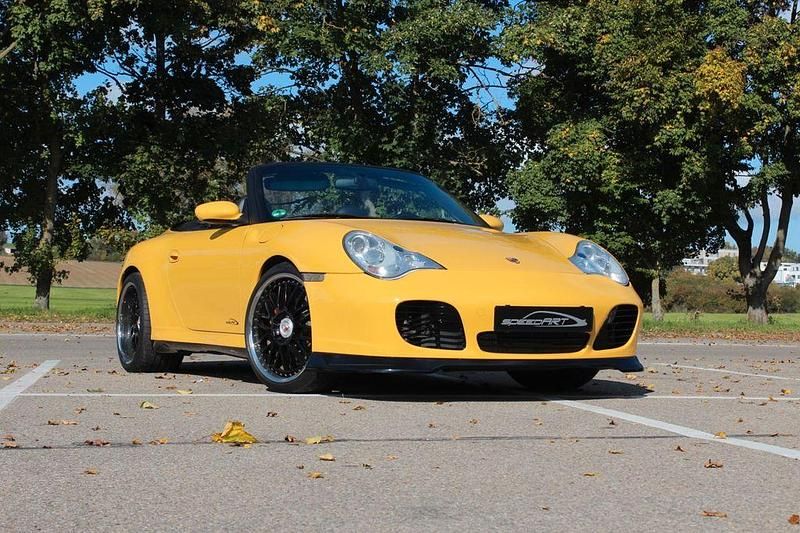 Speedgelb l12h Gebraucht 2004 Porsche 996 Cabrio | 52.996 € (Fairer Preis) - Bild 1/4