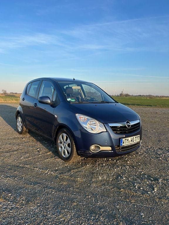 Gebraucht Opel Agila Edition 86 PS (63 kW) 2009 Blau Kleinwagen