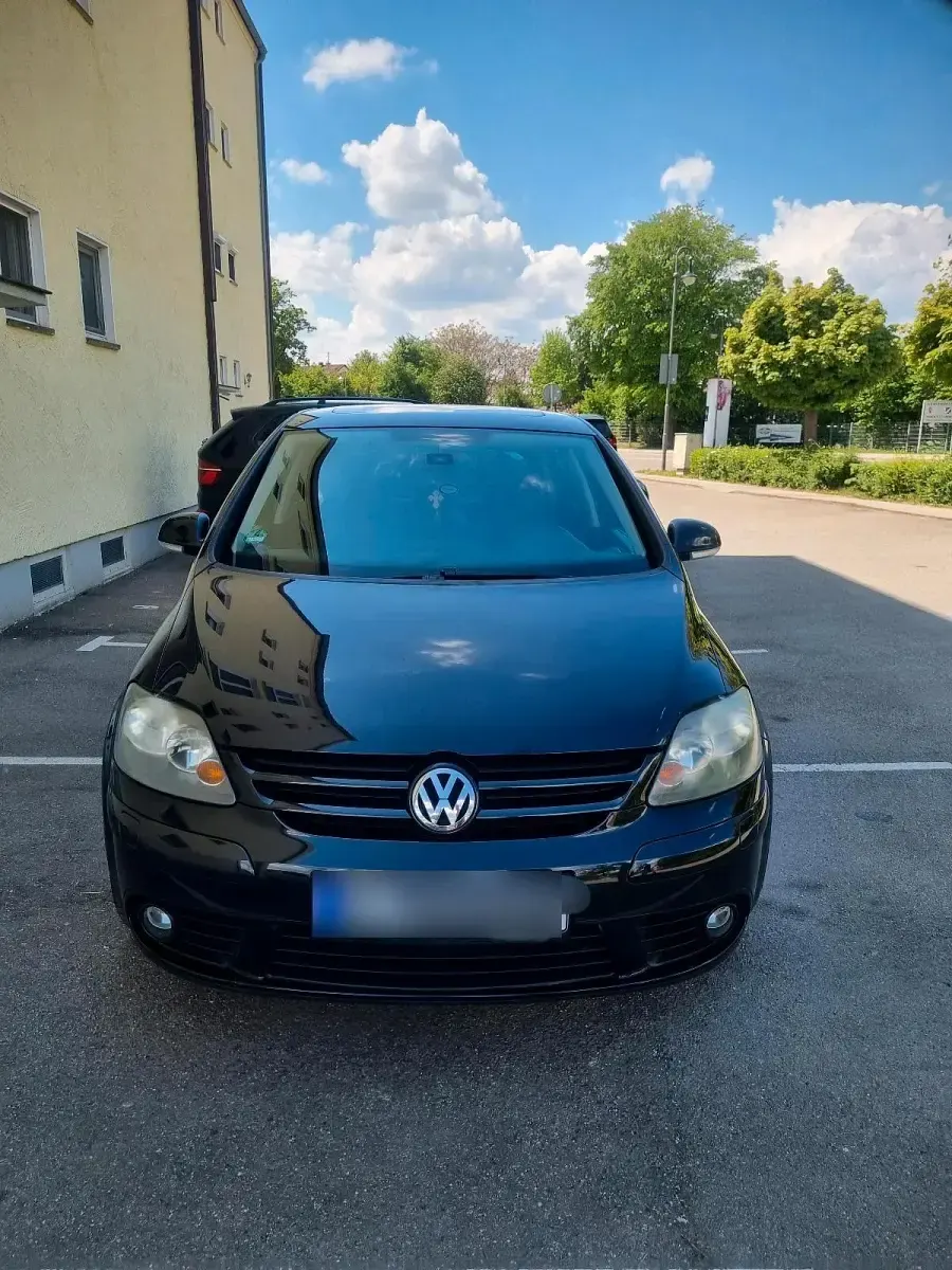 Gebraucht VW Golf Plus Cross 105 PS (77 kW) 2007 Schwarz Van / Kleinbus