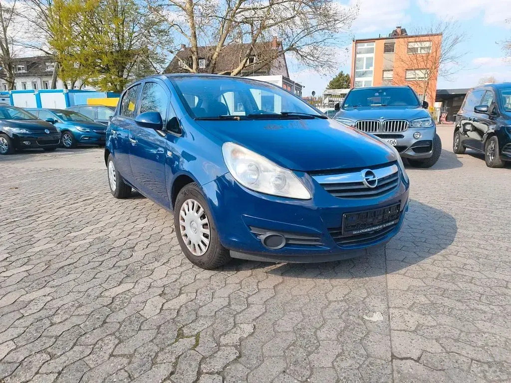 Używany Opel Corsa Selection 80 KM (58 kW) 2009 Niebieski Hatchback