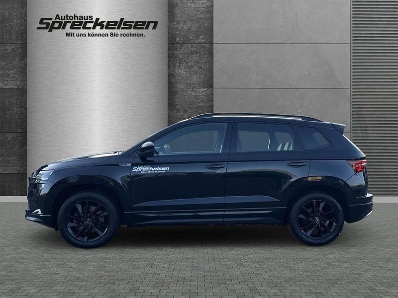 Gebraucht Skoda Karoq SportLine 150 PS (110 kW) 2024 Schwarz SUV