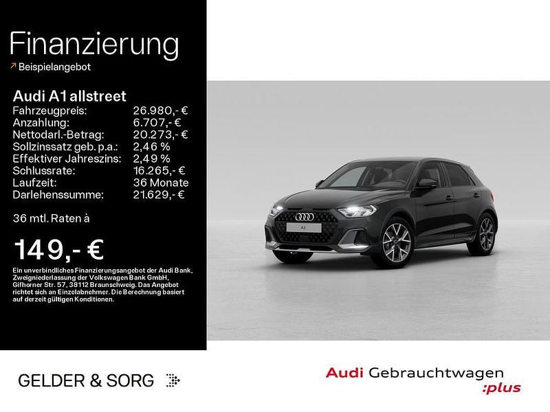 Mythosschwarz metallic Gebraucht 2024 Audi A1 Sport Kleinwagen | 26.980 € (Guter Preis) - Bild 1/4