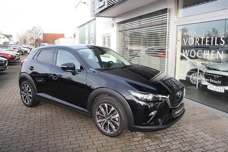 Gebraucht Mazda CX-3 Ad'Vantage 121 PS (88 kW) 2021 Schwarz SUV