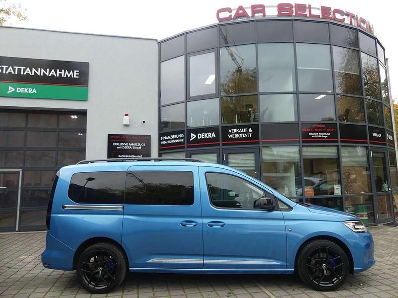 Gebraucht VW Caddy Maxi Move 122 PS (89 kW) 2021 Costa azul metallic Van / Kleinbus