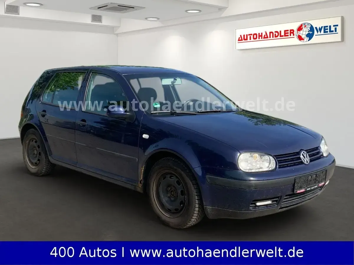 Gebraucht VW Golf IV 101 PS (74 kW) 2003 Blau Limousine