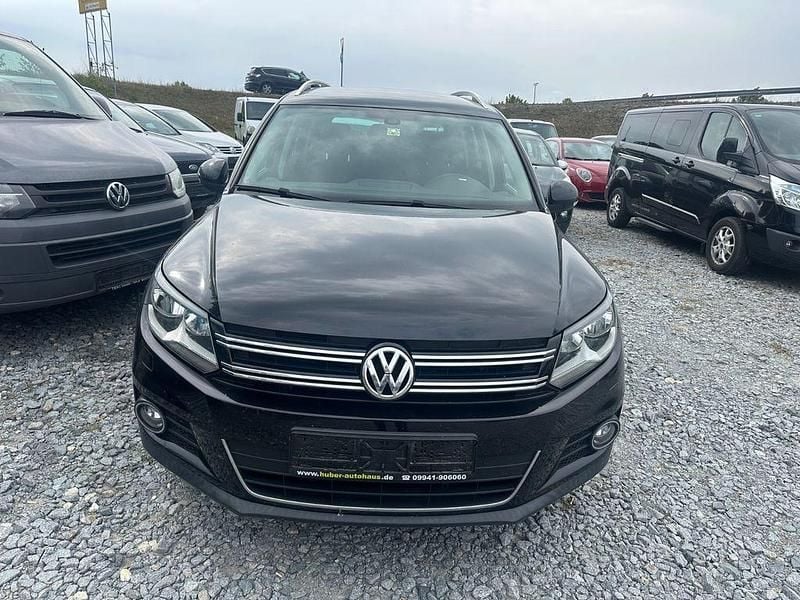 Schwarz Gebraucht 2015 VW Tiguan Sportline SUV | 9.800 € (Superpreis) - Bild 1/4
